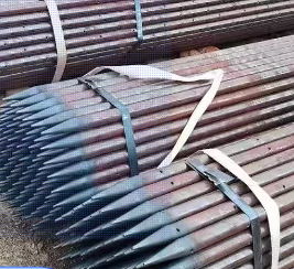 晋中超前小导管预埋钢管出尖打孔焊倒刺无缝焊管厂